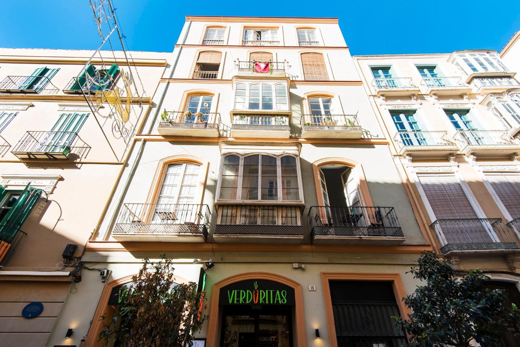 Apartment Malaga Tour Museums Constitucion Square エクステリア 写真
